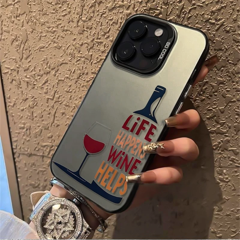 Wine & Beer Hydrometer - Funny Wine Quote Phone Case for