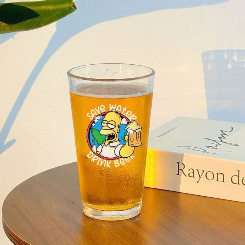 New The Simpsons Creative Pers - Wine Beer Glass Set recensie en prijs