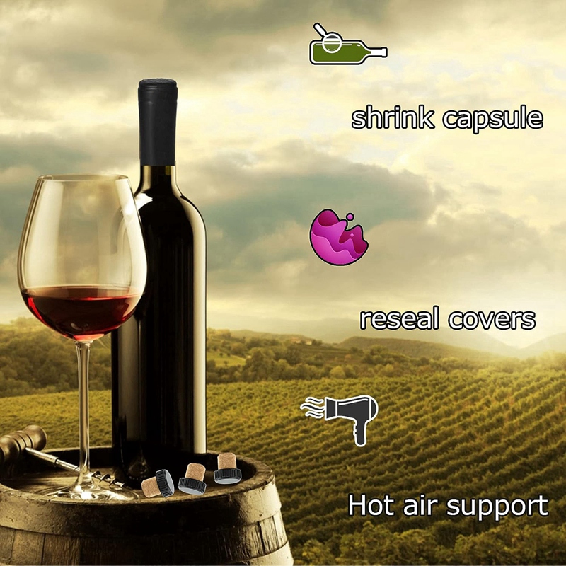 Caps Wrap Wine Bottle Seals 50 - Wine & Beer Hydrometer recensie en prijs