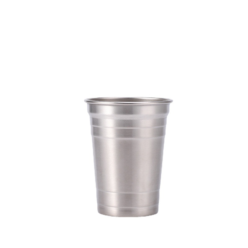 Stainless Steel Metal Cup Beer - Wine Beer Glass Set recensie en prijs