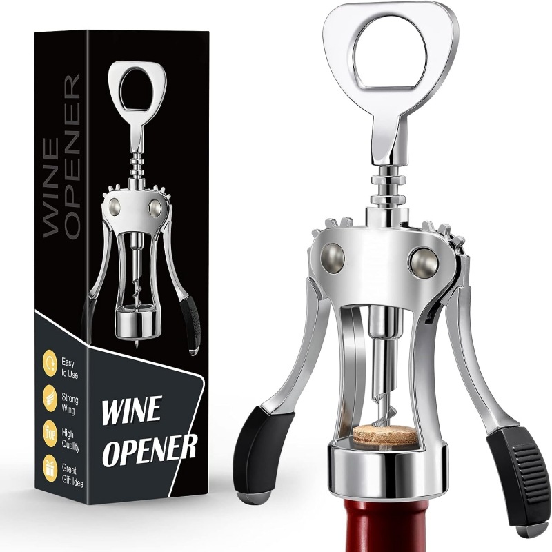 Manual 2-in-1 wine opener, pra - Wine Beer Opener recensie en prijs