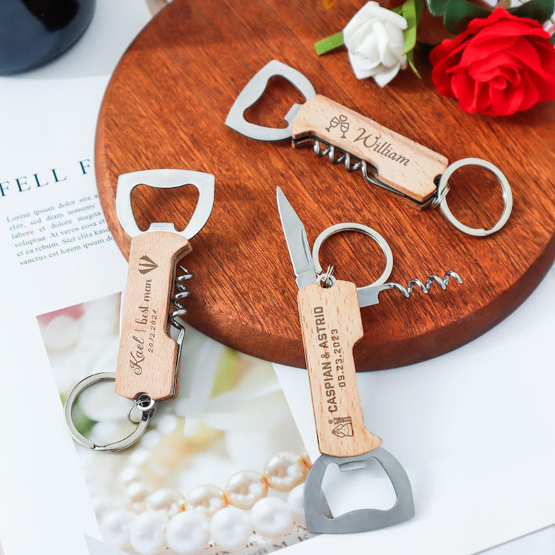 Custom Engraved Logo Bottle Op - Wine Beer Opener recensie en prijs