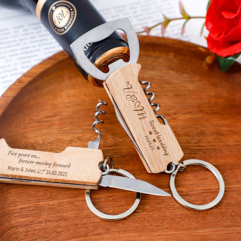 Custom Engraved Logo Bottle Op - Wine Beer Opener recensie en prijs