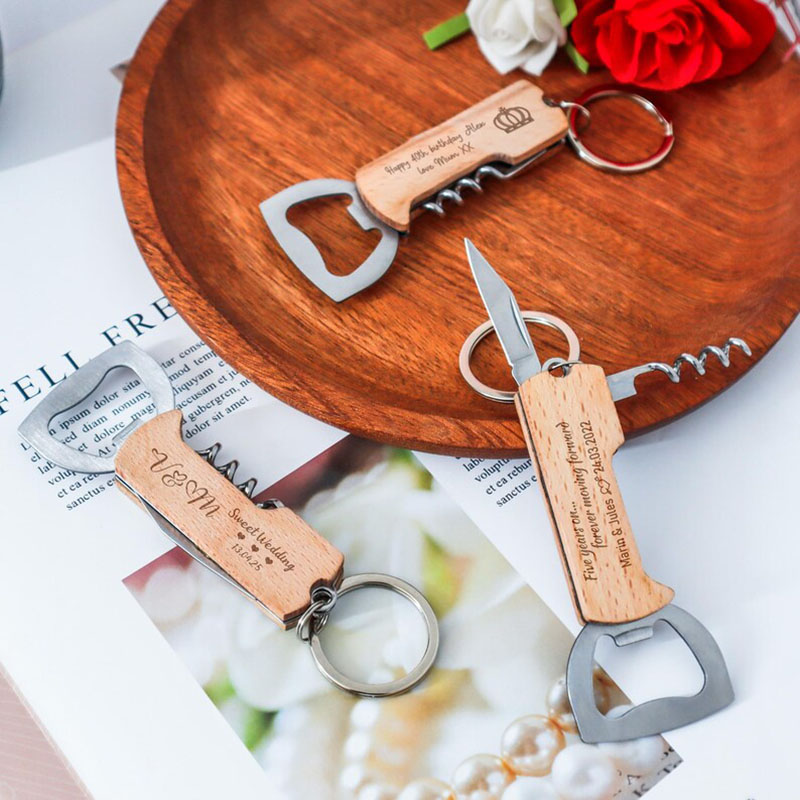 Custom Engraved Logo Bottle Op - Wine Beer Opener recensie en prijs