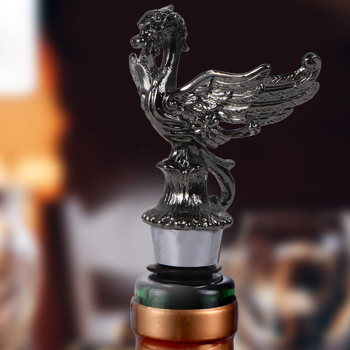 Animal Head Wine Stoppers Set  - Wine Beer Glass Set recensie en prijs