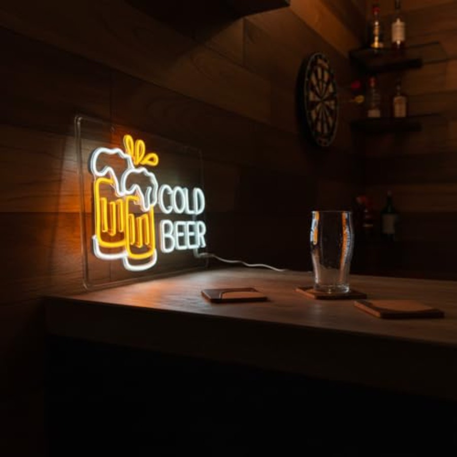 Cold Beer Neon Sign for Busine - Beer & Wine Jockey Plaza Shopping recensie en prijs