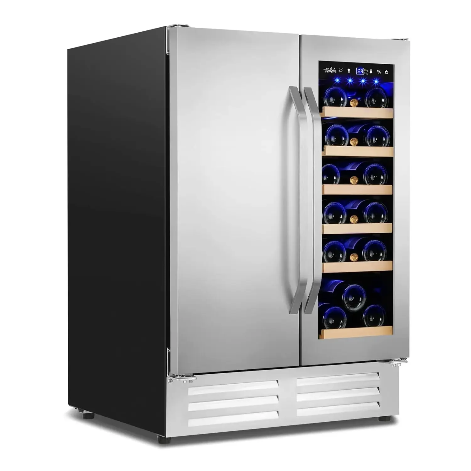 Wine and Beverage Refrigerator - Wine Beer Fridge Dual Zone recensie en prijs