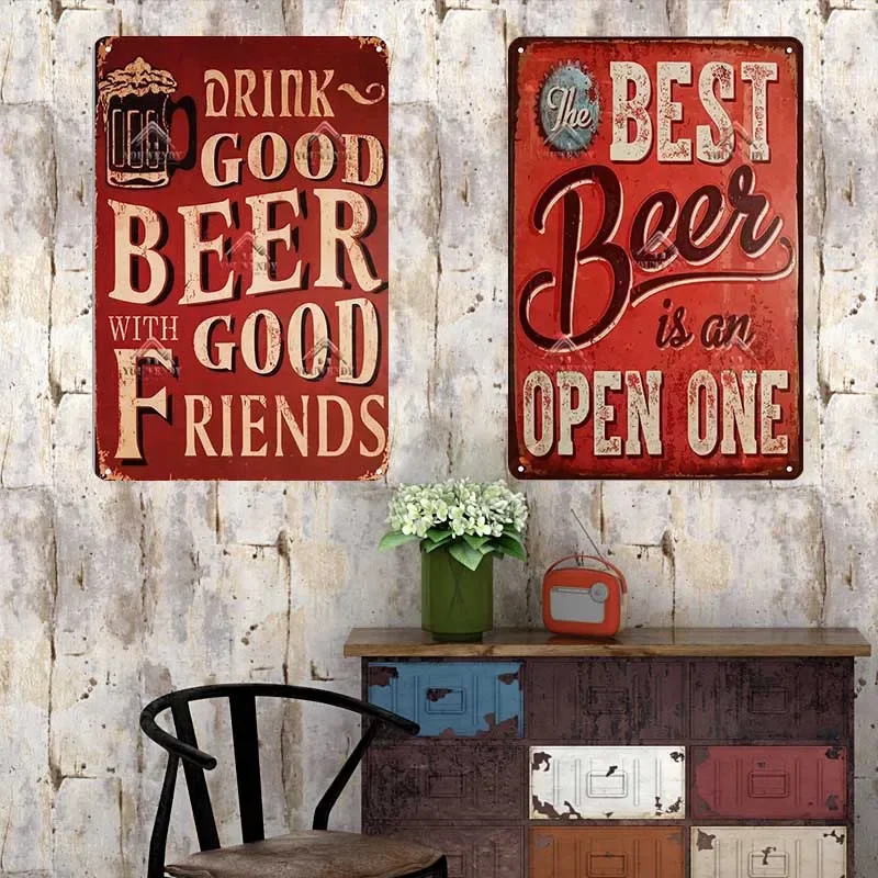 Bar Pub Sign Decor Funny Quote - Beer And Wine Quote recensie en prijs