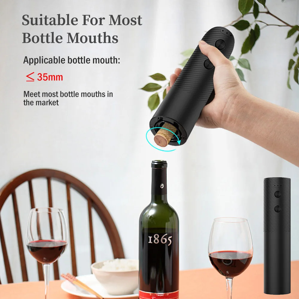 Rechargeable Wine Opener Elect - Wine Beer Opener recensie en prijs