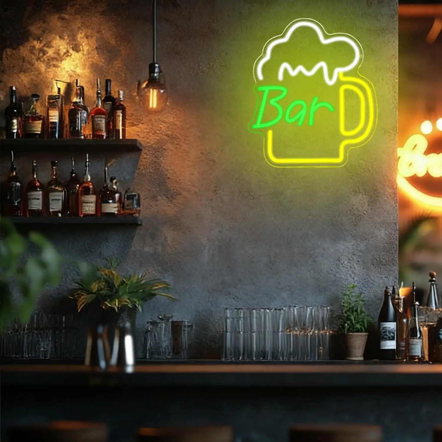 Beer Bar Neon Sign USB Dimmabl - Beer & Wine Jockey Plaza Shopping recensie en prijs