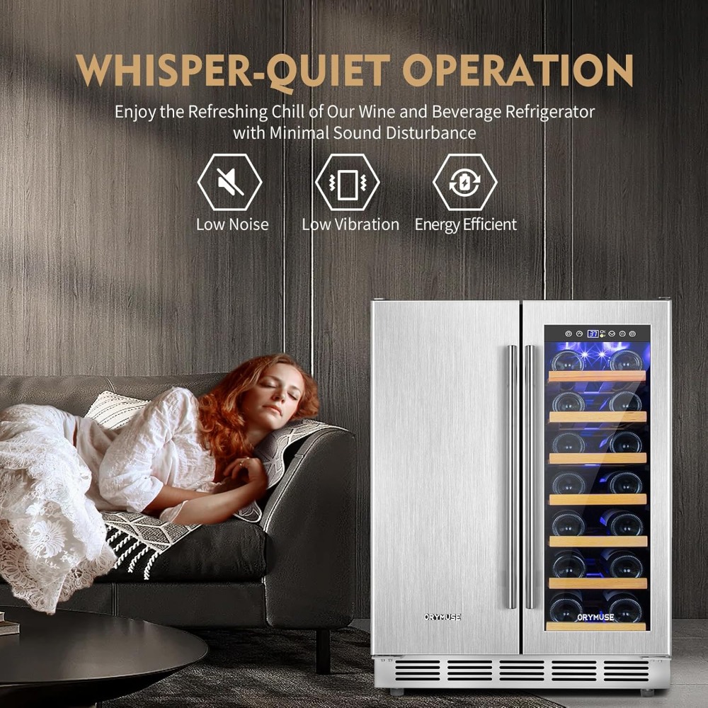 Wine and Beverage Refrigerator - Wine Beer Fridge Dual Zone recensie en prijs