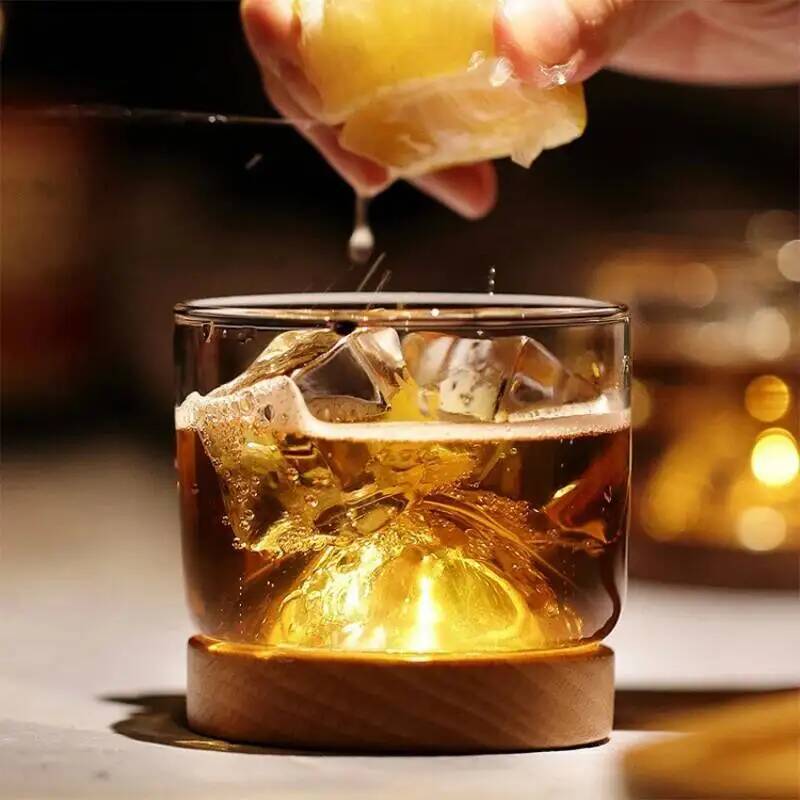 Japanese Style Walnut Coaster  - Wine Beer Glass Set recensie en prijs