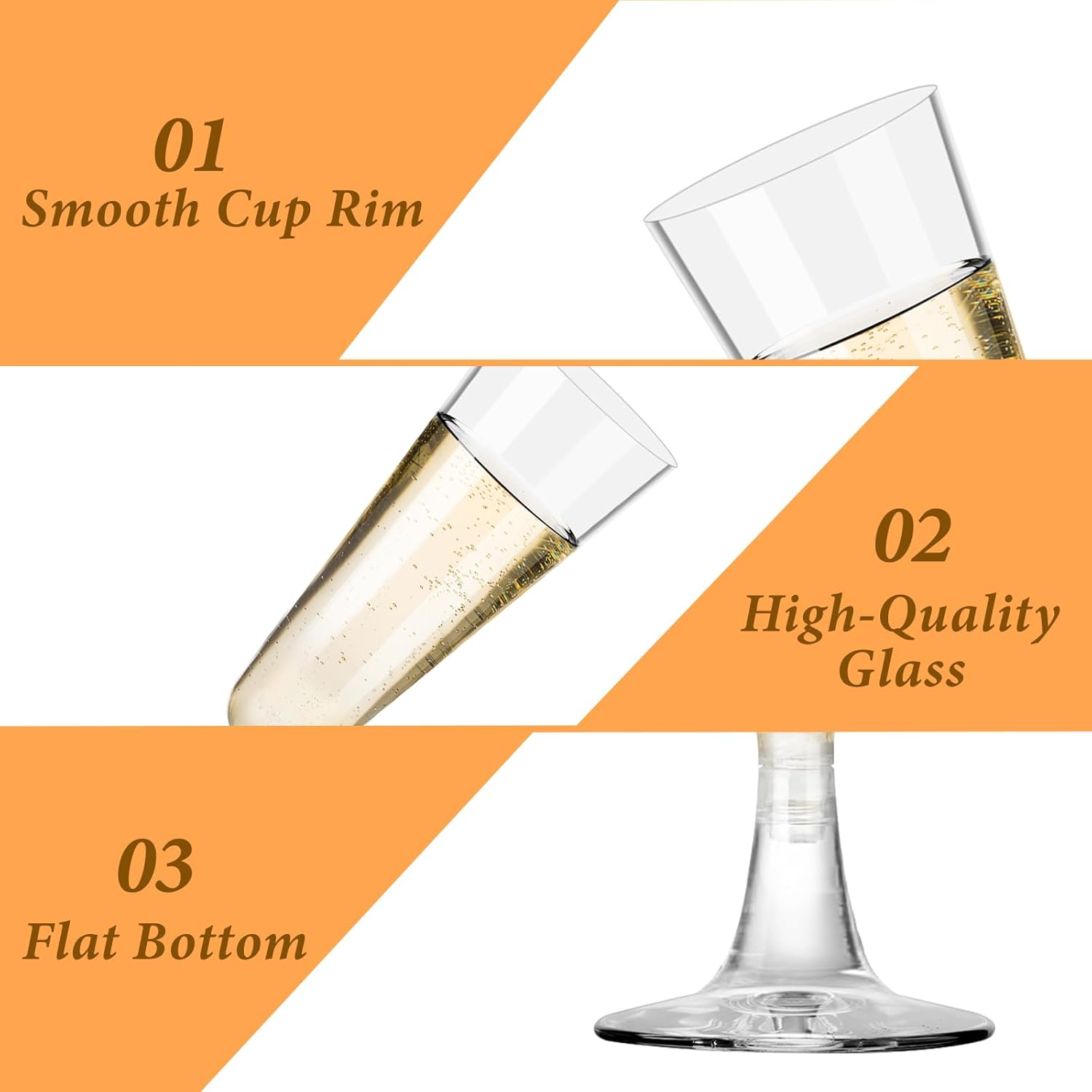Plastic Champagne Flutes 40 Pa - Wine & Beer Hydrometer recensie en prijs